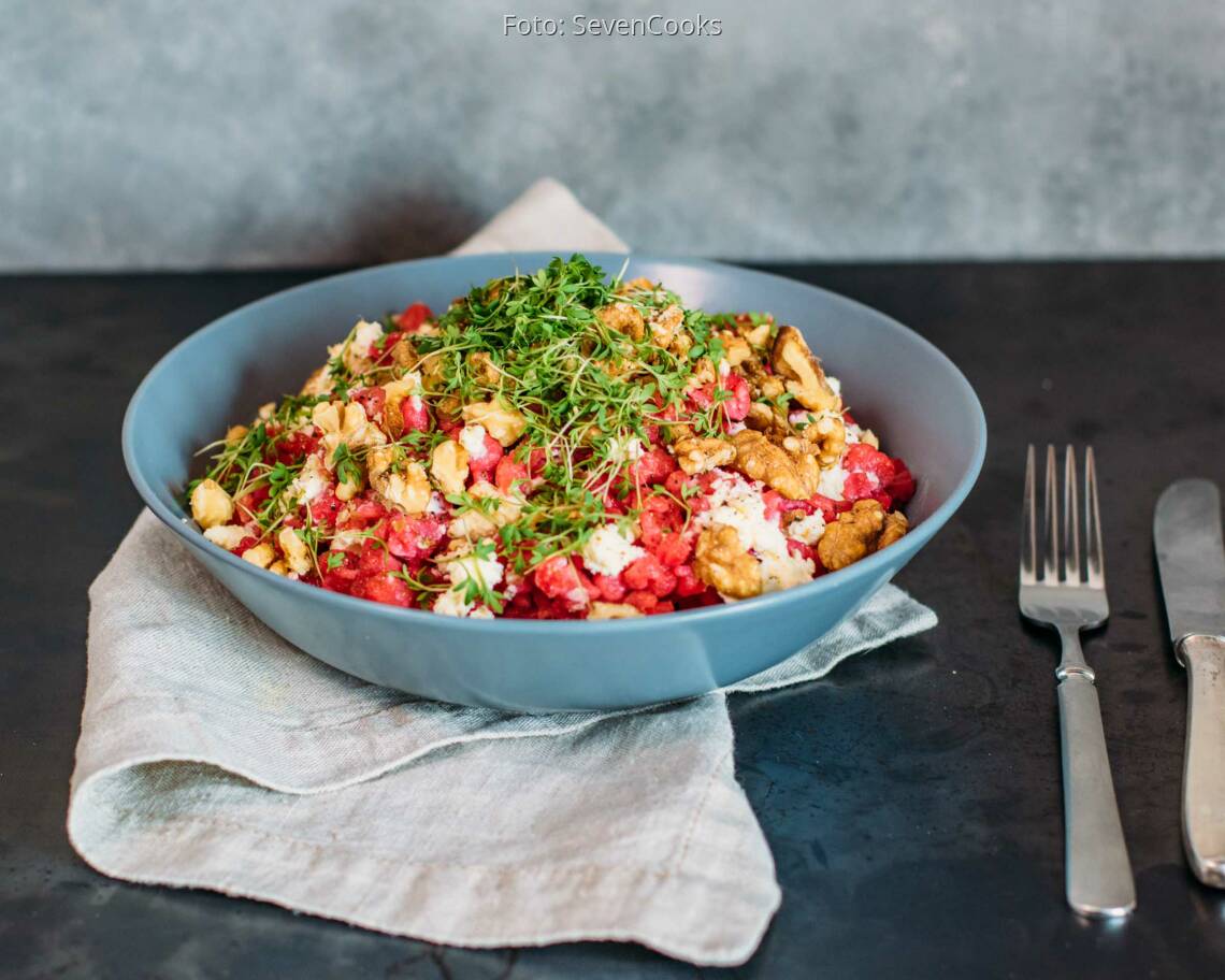 Vegetarisches Rezept: Rote Bete Spätzle 3