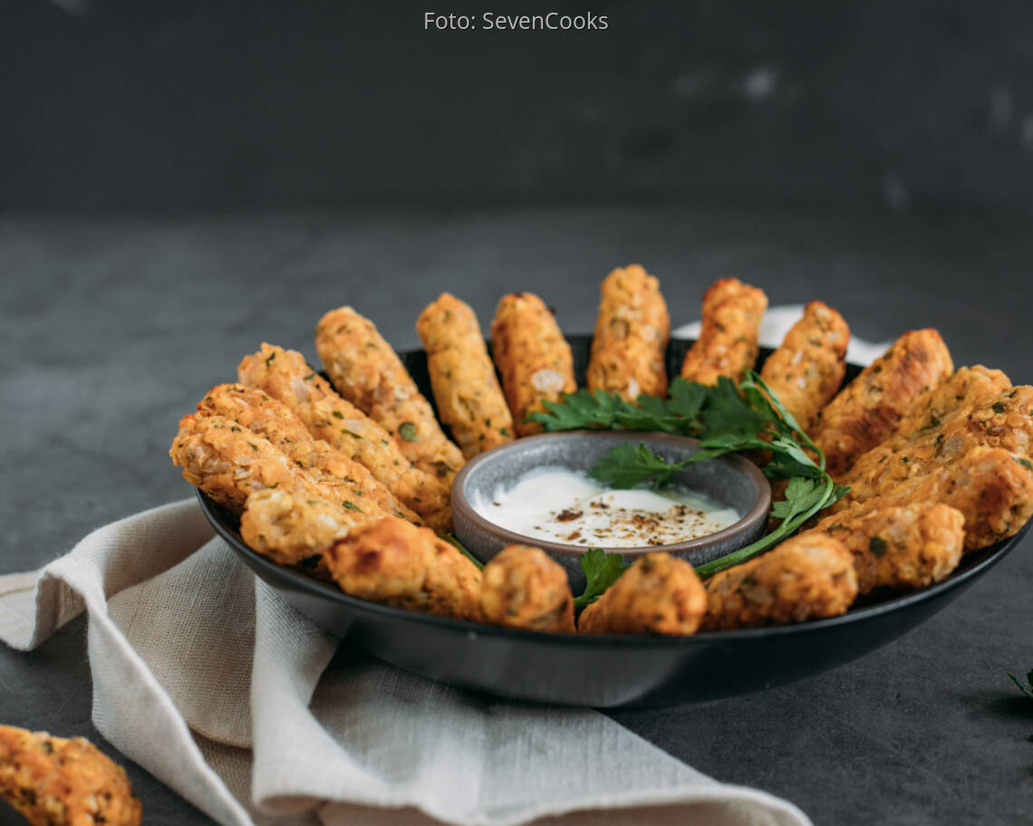 Vegetarisches Rezept: Rote-Linsen-Röllchen 2