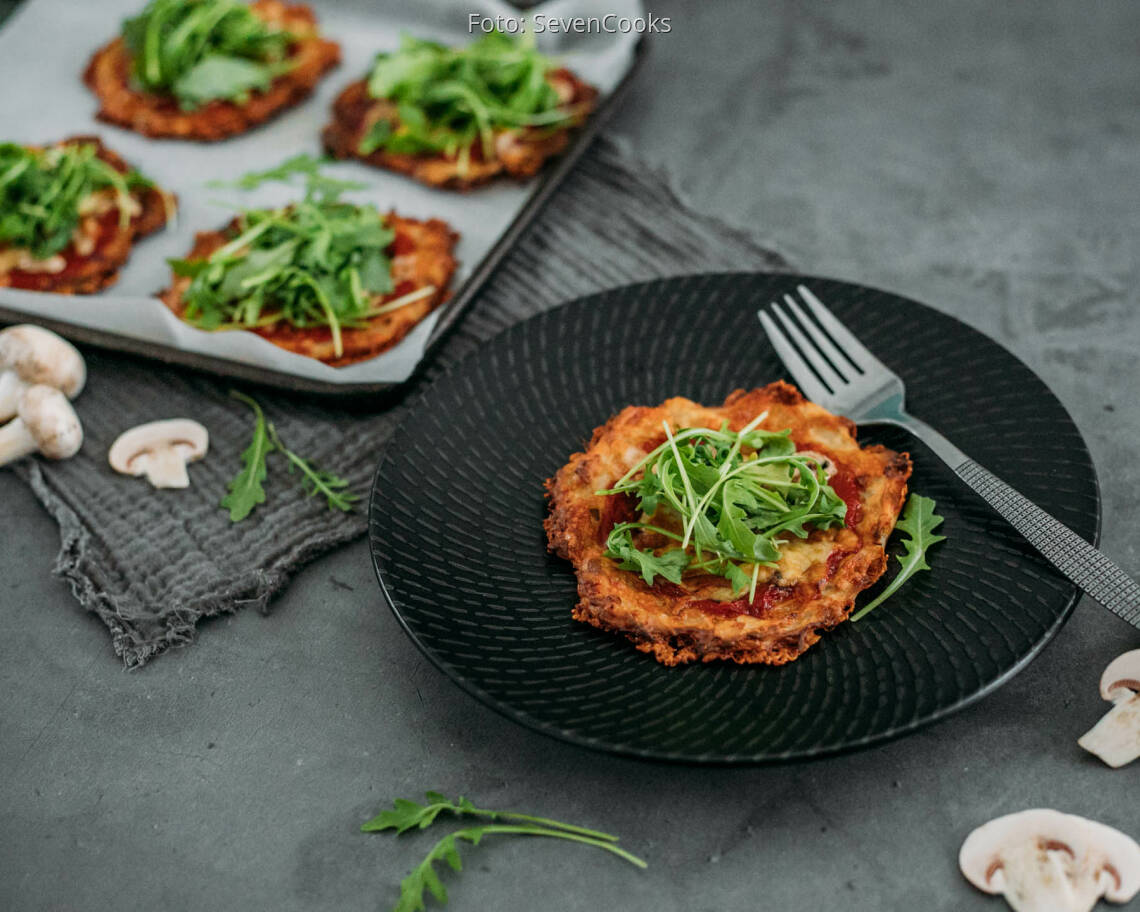 Vegetarisches Rezept: Rösti Pizza 2