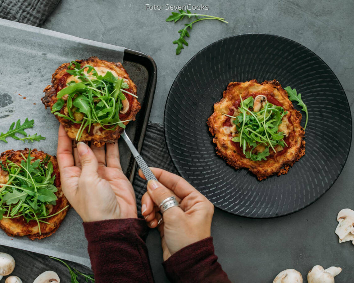 Vegetarisches Rezept: Rösti Pizza 3