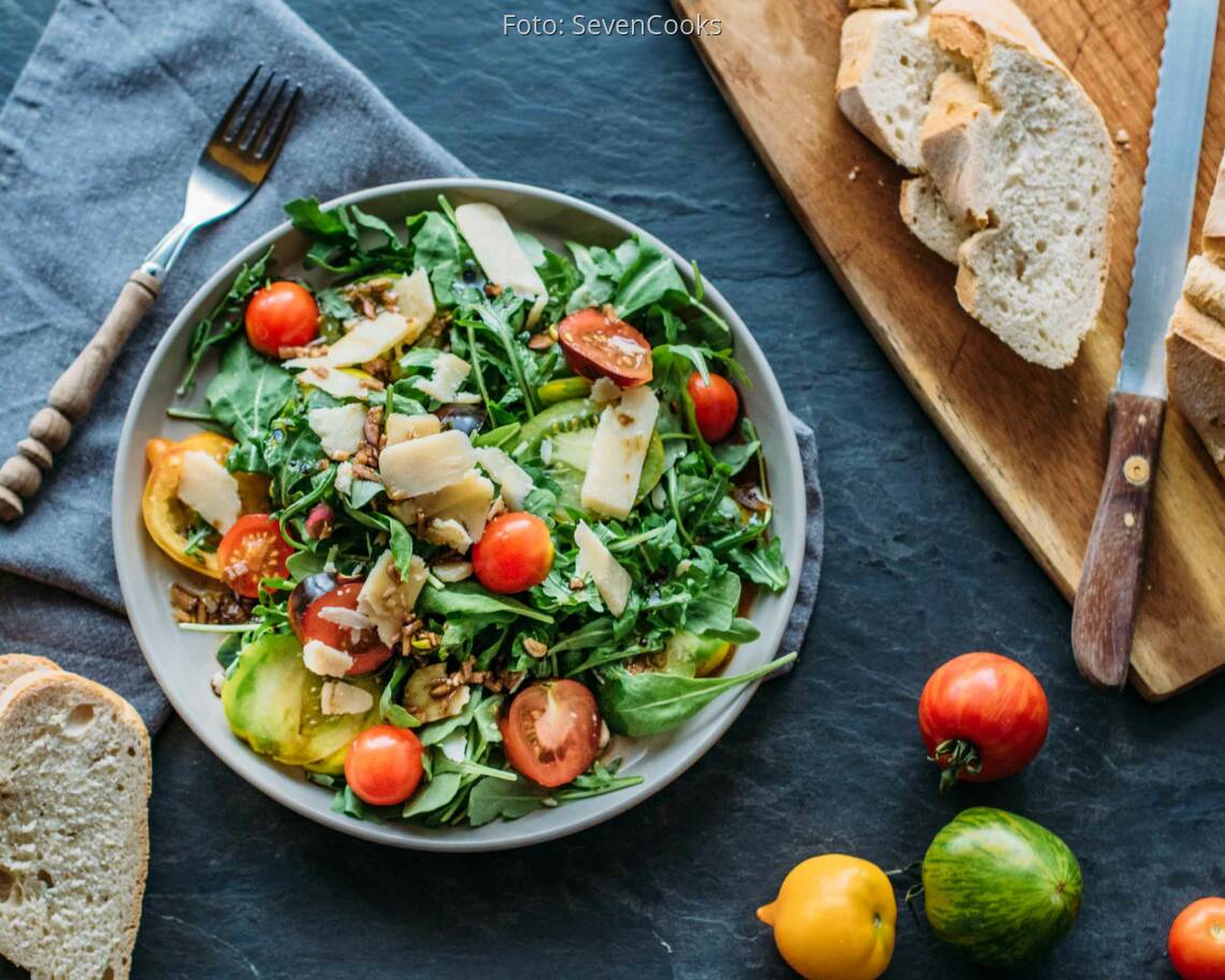 Vegetarisches Rezept: Rucolasalat_1