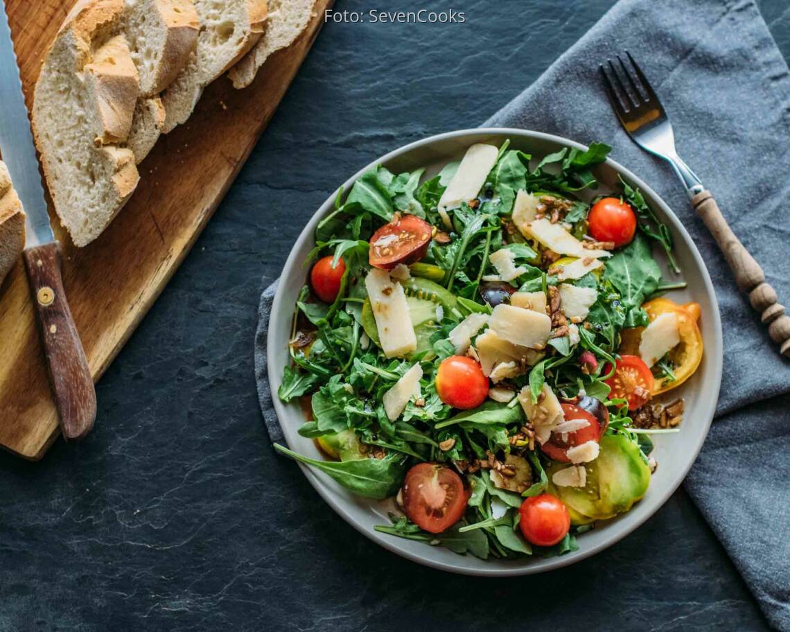 Vegetarisches Rezept: Rucolasalat_2