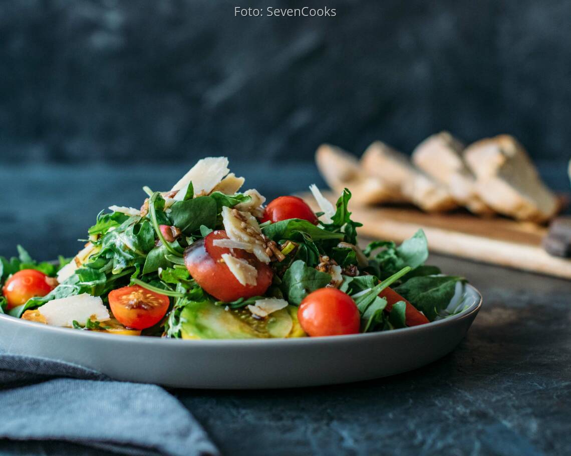 Vegetarisches Rezept: Rucolasalat_3