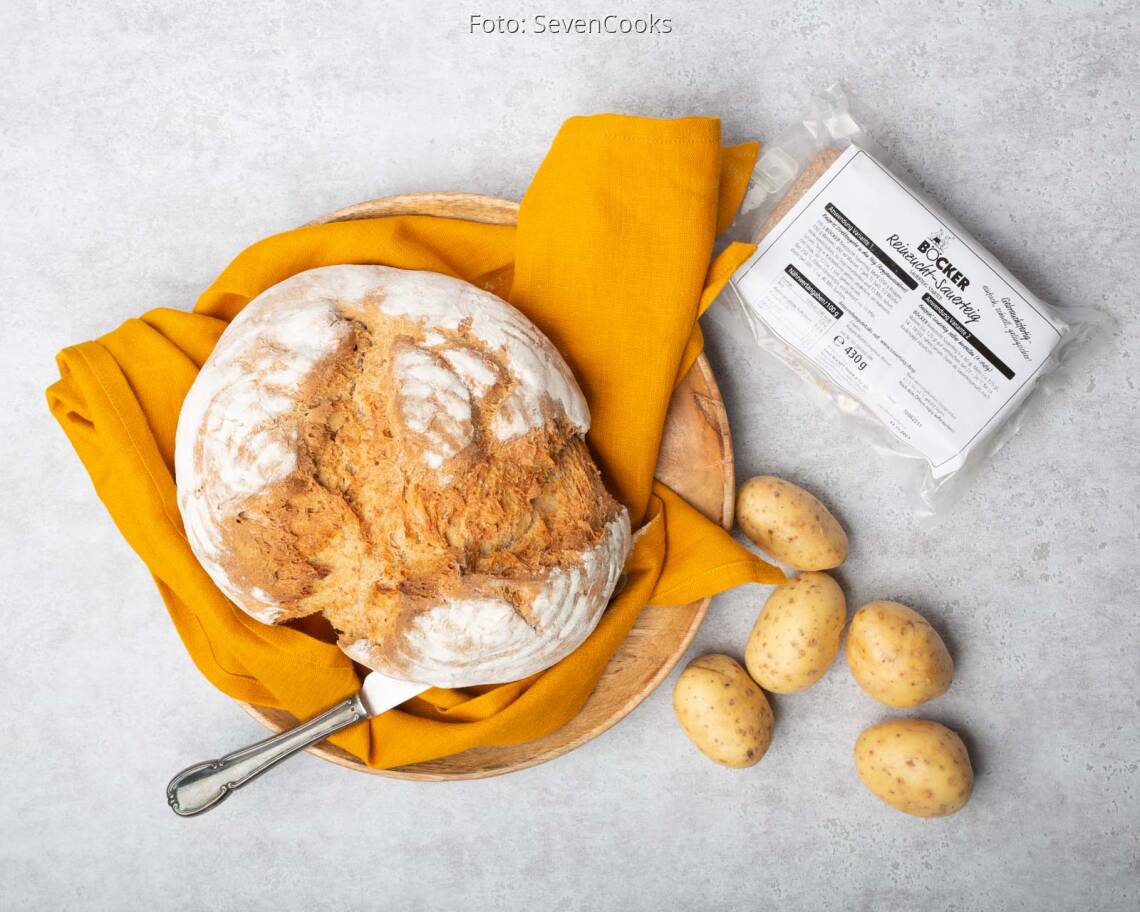 Vegetarisches Rezept: Rustikales Kartoffelbrot 1