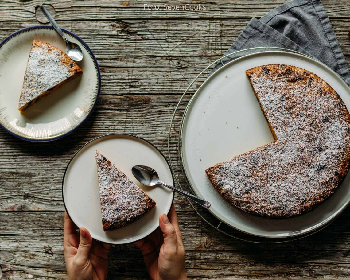 Vegetarisches Rezept: Saftiger Kürbiskuchen 2