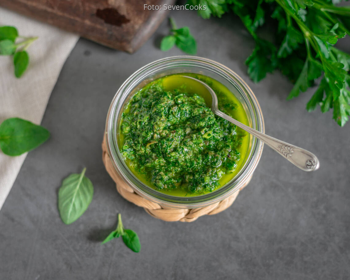 Vegetarisches Rezept: Salsa Verde 1