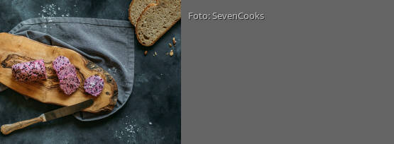 Rezeptbild für "Rotwein-Schalotten-Butter"