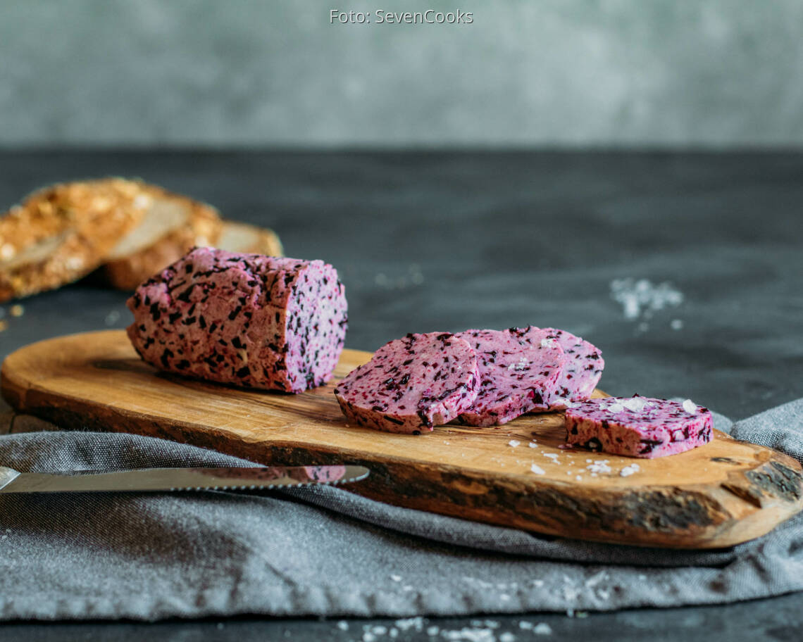 Vegetarisches Rezept: Schalotten-Rotwein Butter