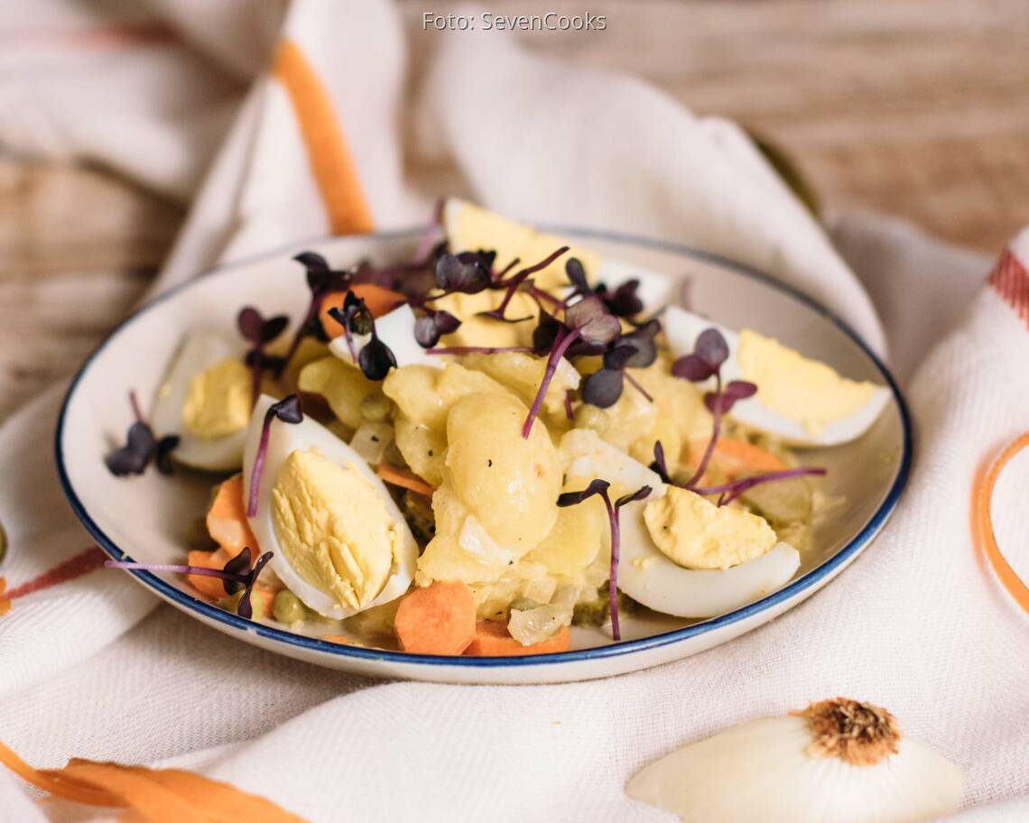 Vegetarisches Rezept: Schlesischer Kartoffelsalat_1