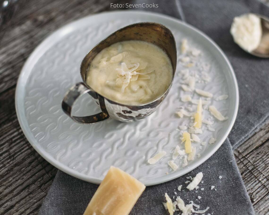 Vegetarisches Rezept: Schnelle Drei-Käse-Soße 1