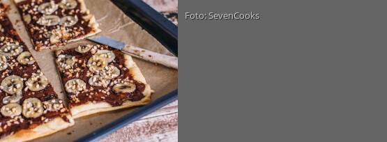 Rezeptbild für "Schoko Flammkuchen"