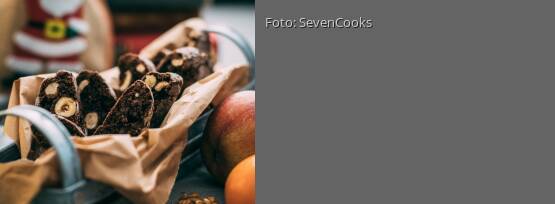 Rezeptbild für "Schoko-Haselnuss-Cantuccini"