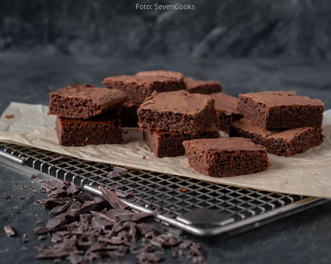 Vegetarisches Rezept: Schoko-Brownies 1