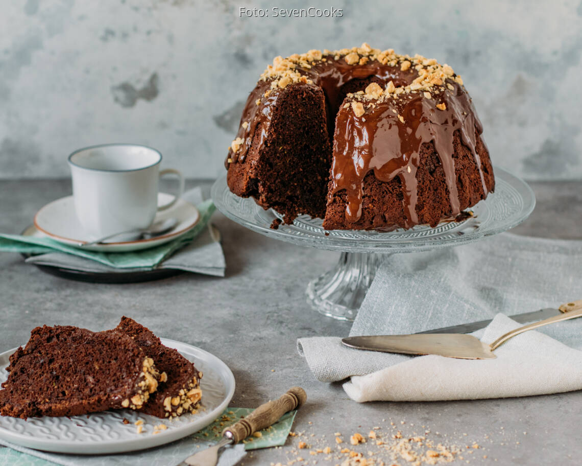 Vegetarisches Rezept: Schoko-Zucchini-Kuchen 1