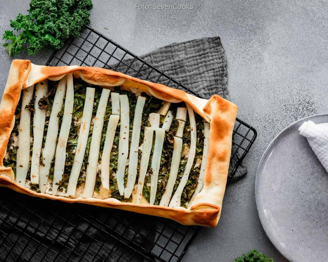 Vegetarisches Rezept: Schwarzwurzel-Galette 1