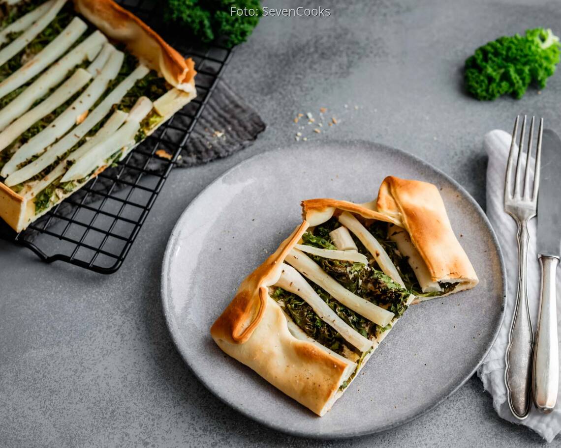 Vegetarisches Rezept: Schwarzwurzel-Galette 2