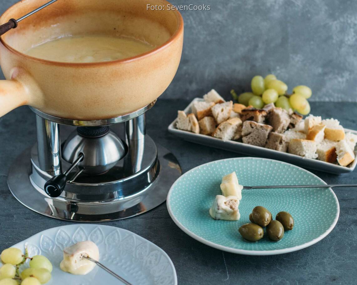 Vegetarisches Rezept: Schweizer Käsefondue_1