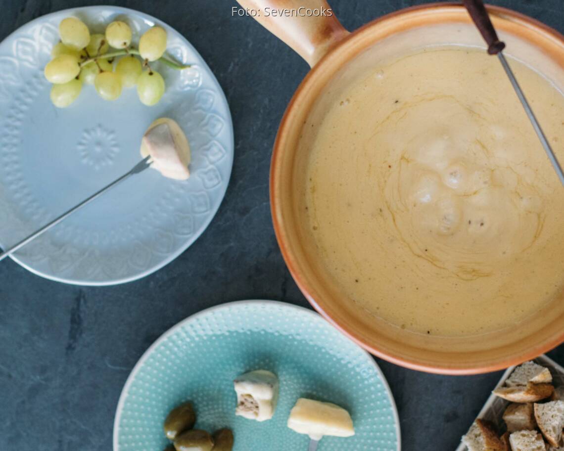 Vegetarisches Rezept: Schweizer Käsefondue_3
