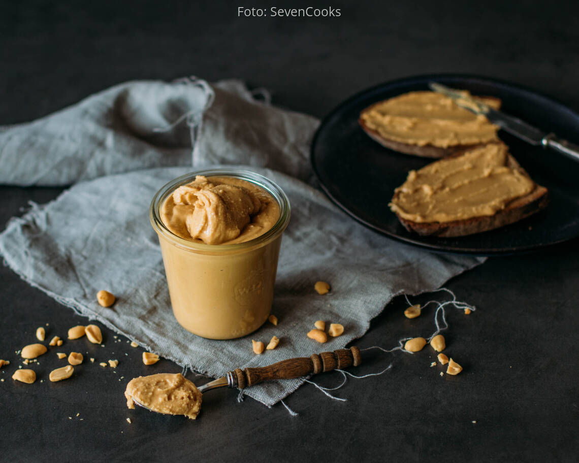 Vegetarisches Rezept: Selbstgemachte Erdnussbutter 1