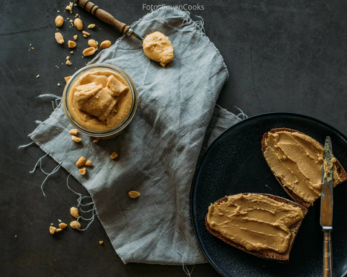 Vegetarisches Rezept: Selbstgemachte Erdnussbutter 2