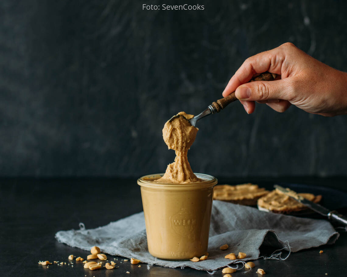 Vegetarisches Rezept: Selbstgemachte Erdnussbutter 3