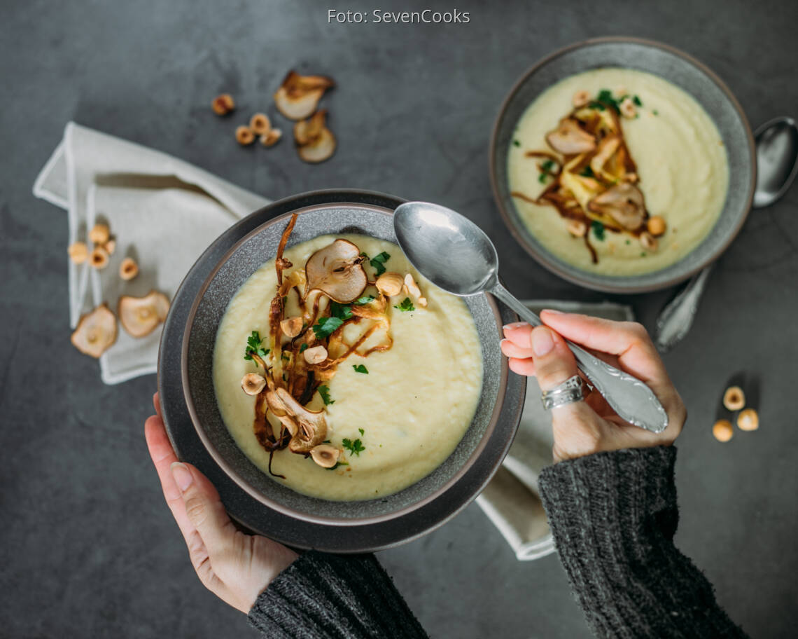 Vegetarisches Rezept: Selleriecremesuppe 2