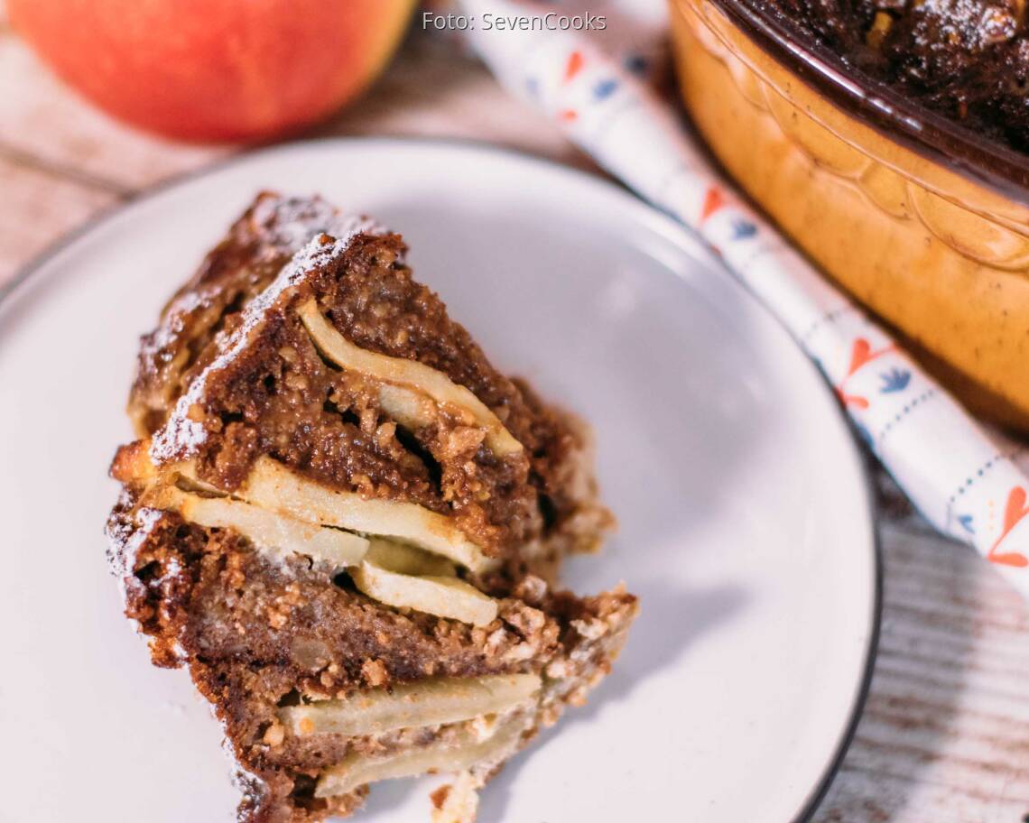 Vegetarisches Rezept: Süßer Lebkuchen–Auflauf 3