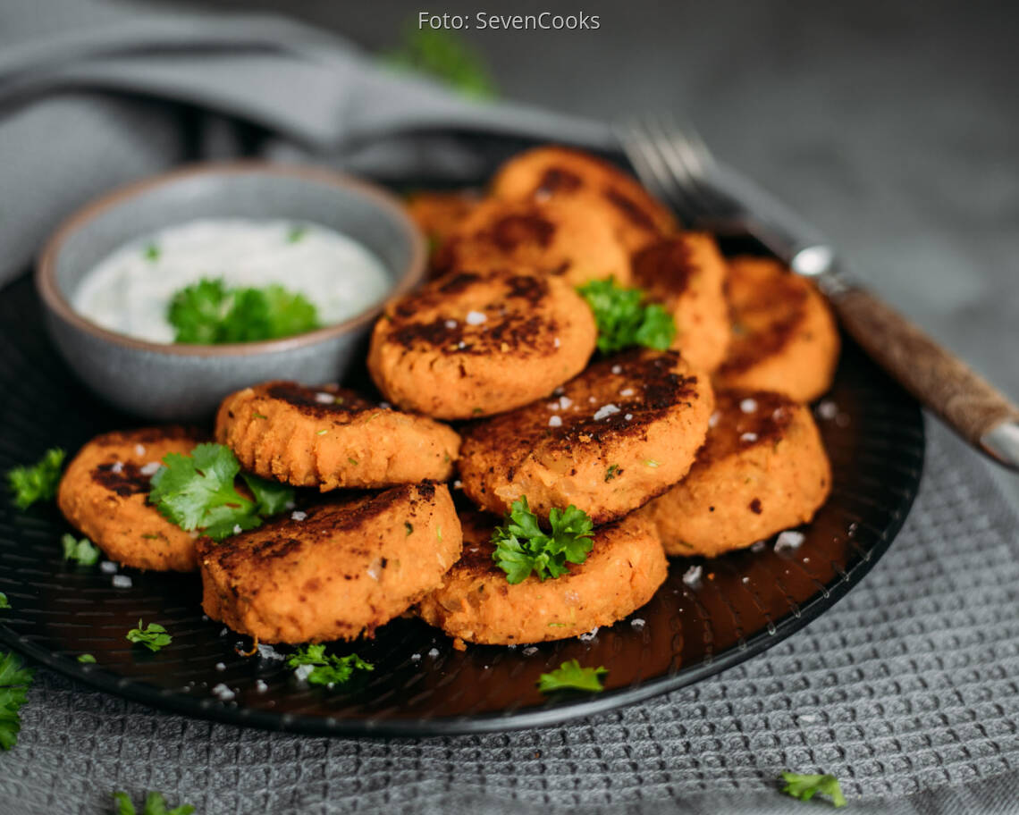 Vegetarisches Rezept: Süßkartoffel-Falafel 3