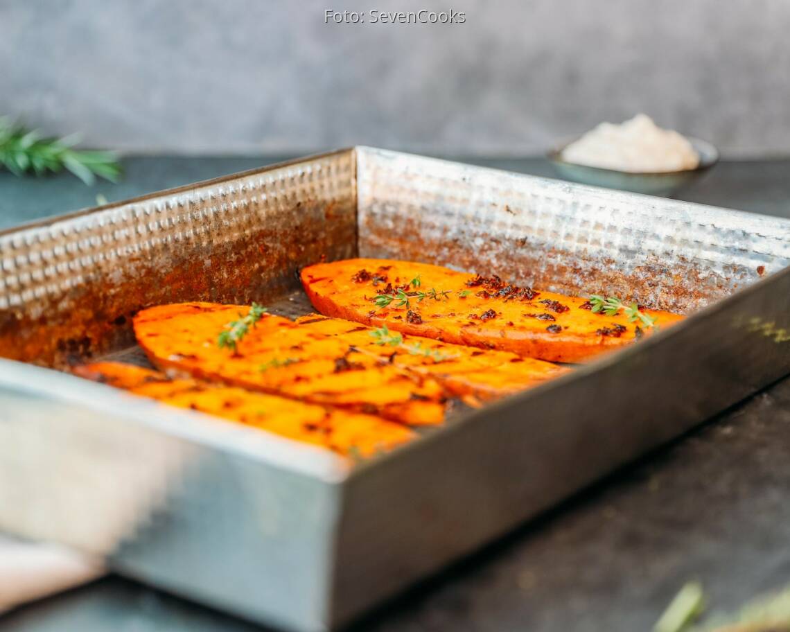 Vegetarisches Rezept: Süßkartoffeln vom Grill 2