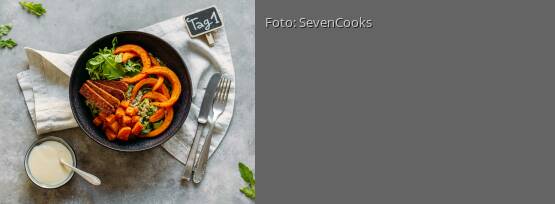 Rezeptbild für "Soulfood Meal-Prep 1: Happy Bowl mit Graupen und Röstgemüse"