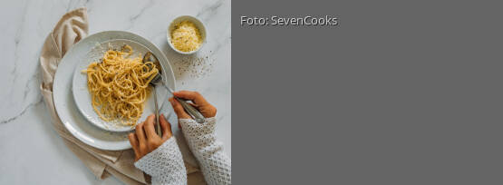 Rezeptbild für "Spaghetti Cacio e Pepe"