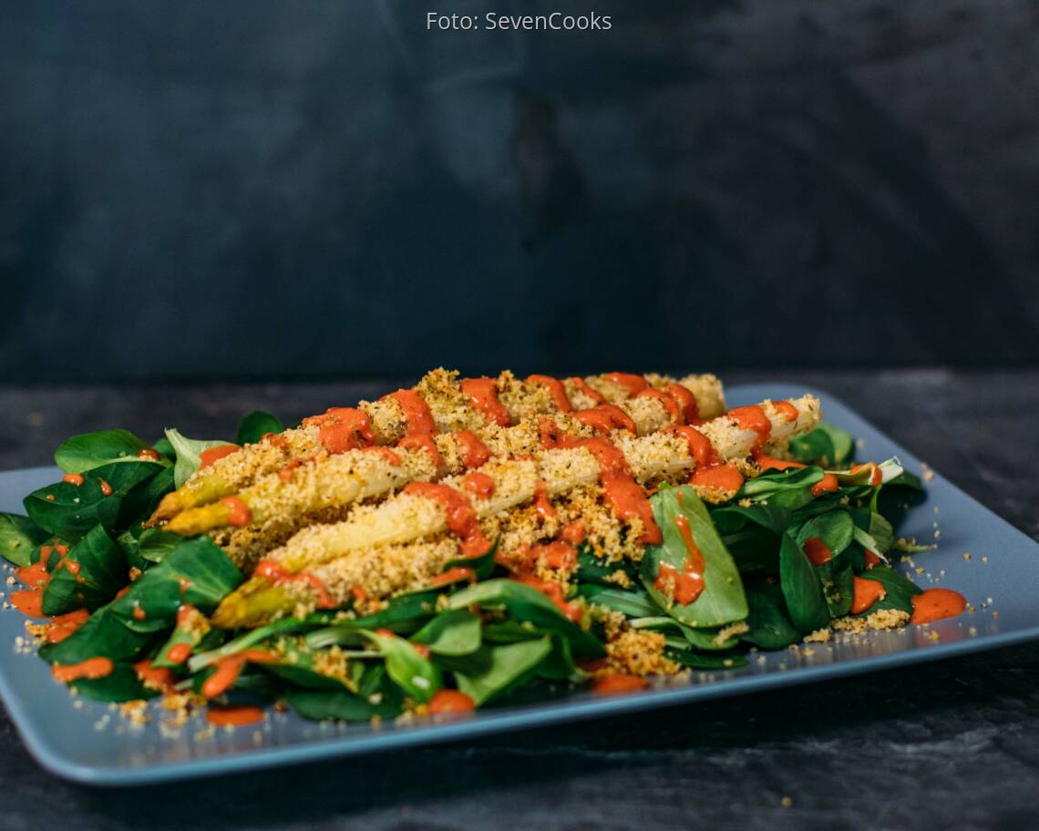 Vegetarisches Rezept: Spargel à la Bordelaise 1