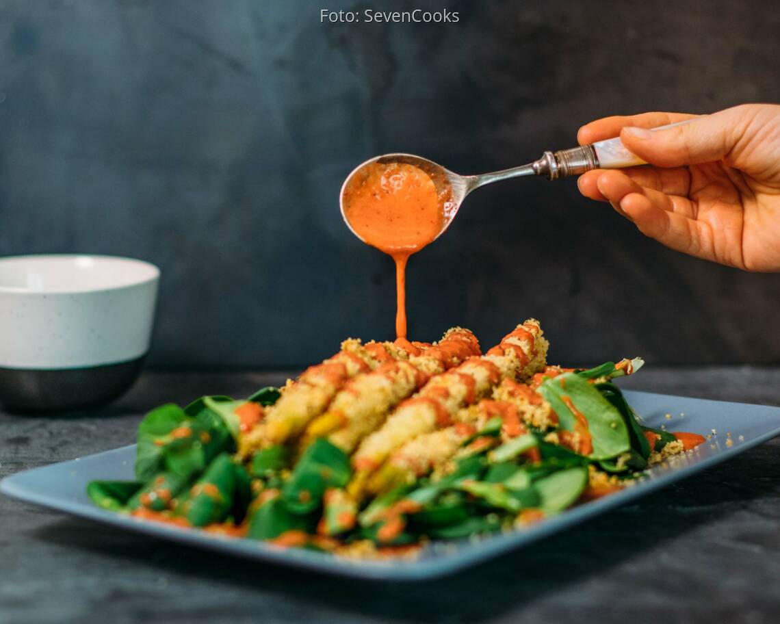 Vegetarisches Rezept: Sparegel à la Bordelaise 2