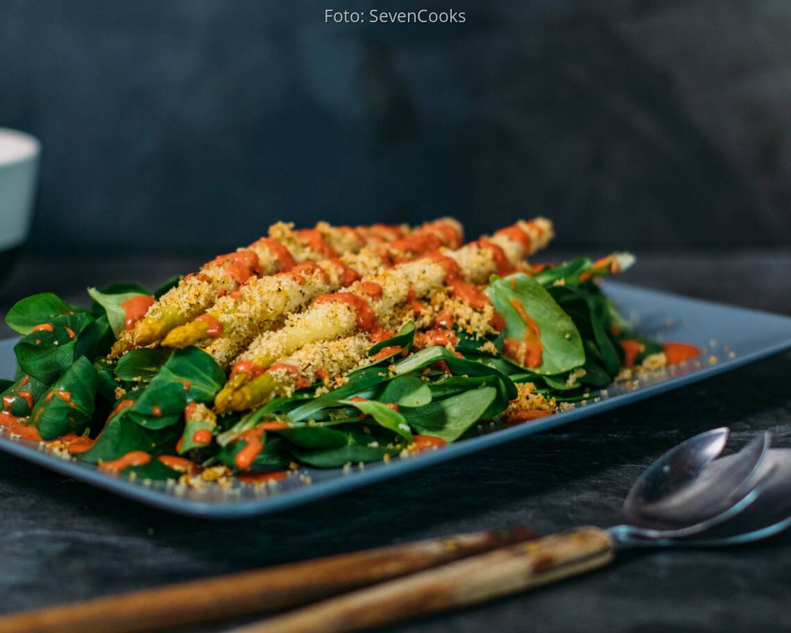 Vegetarisches Rezept: Spargel à la Bordelaise 3