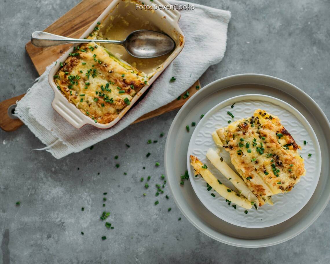 Vegetarisches Rezept: Spargelauflauf 2