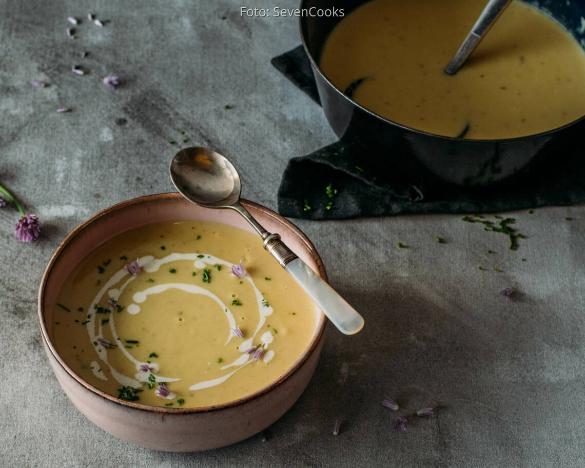 Vegetarisches Rezept: Spargelcremesuppe 1