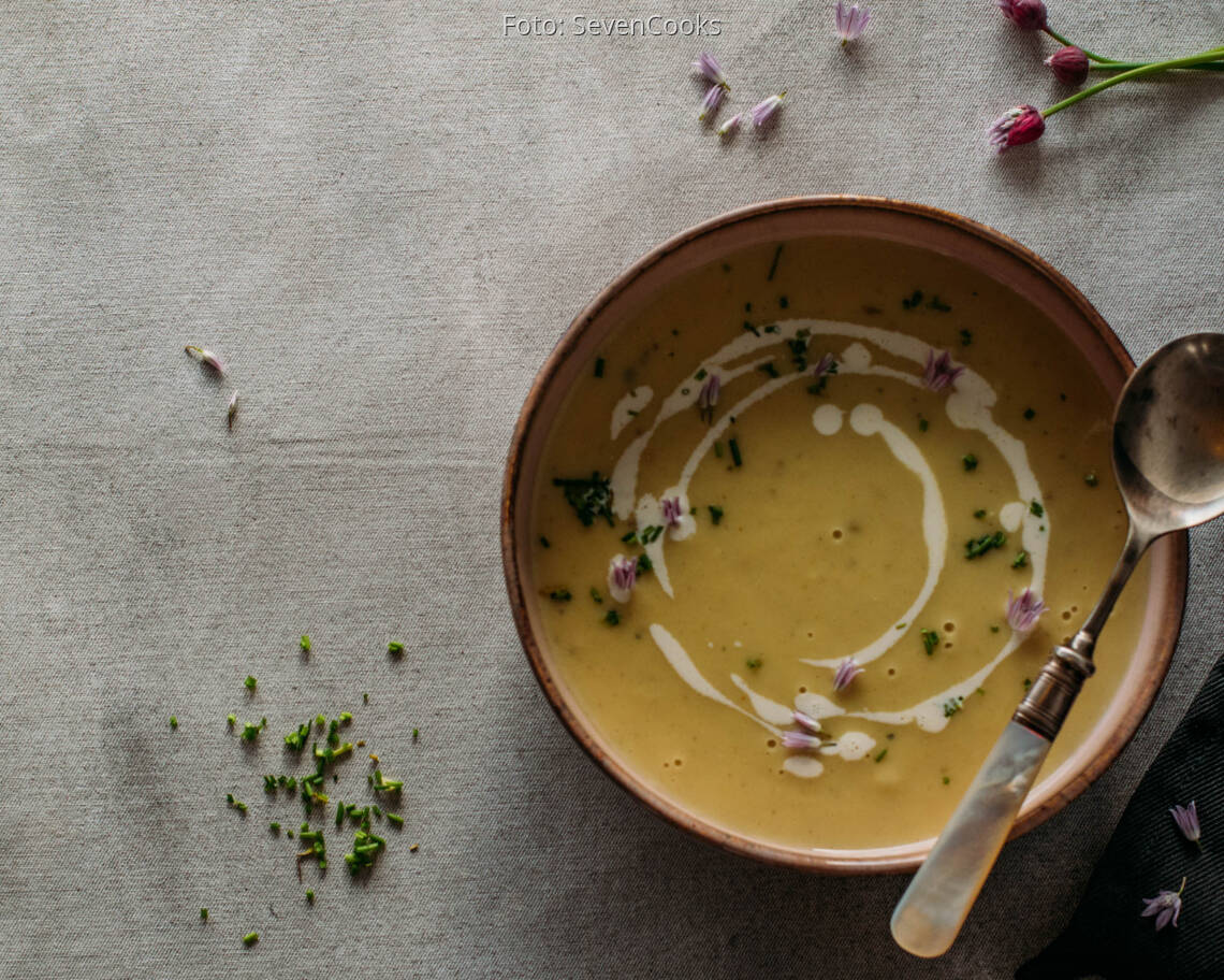 Vegetarisches Rezept: Spargelcremesuppe 2