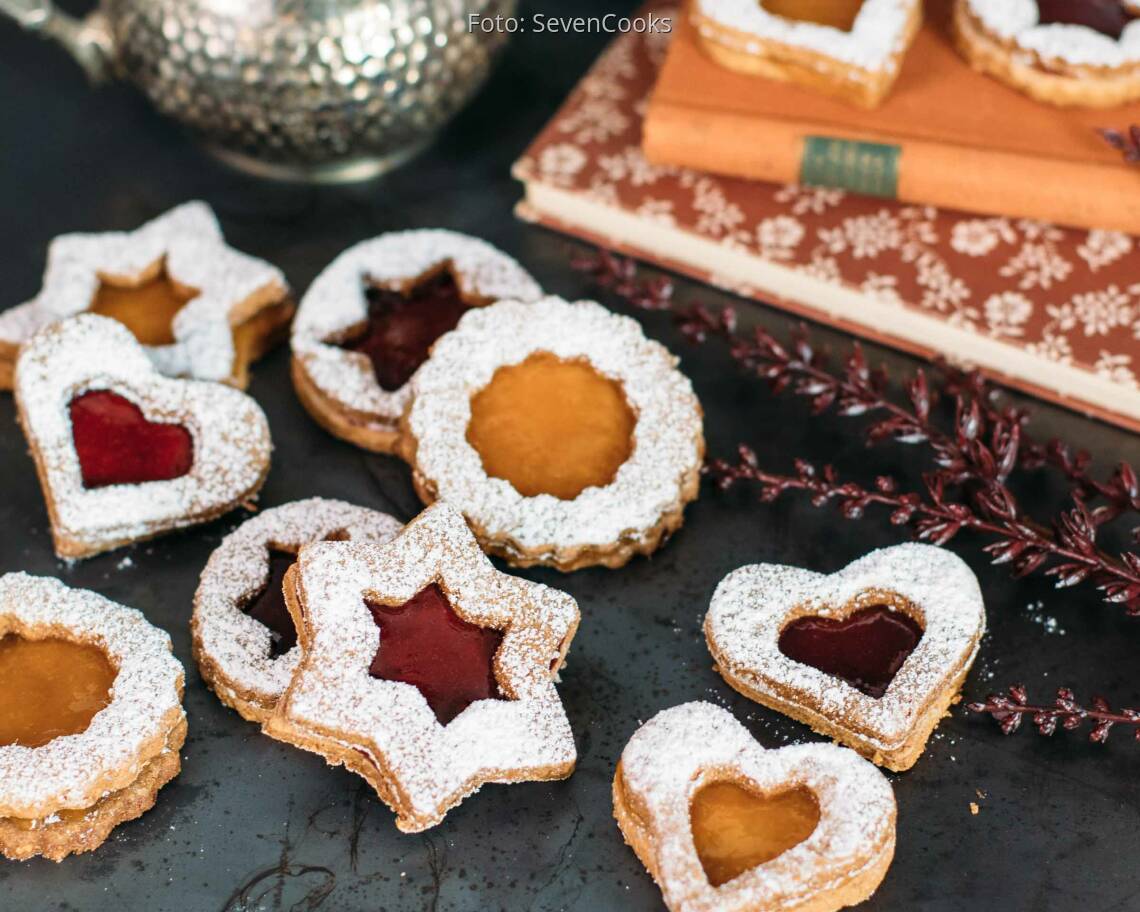 Fertiges Rezept: Spitzbuben selbstgemacht