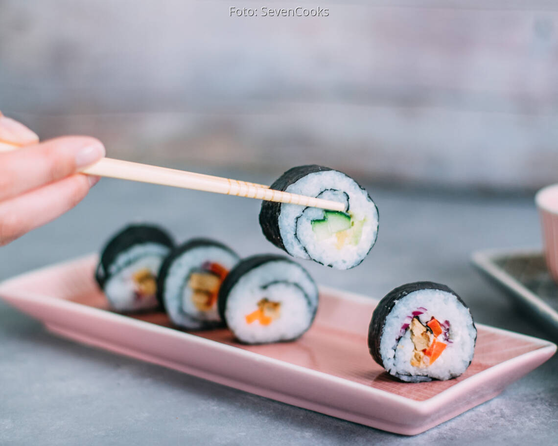 Vegetarisches Rezept: Sushi