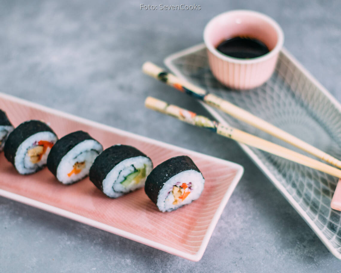 Vegetarisches Rezept: Sushi