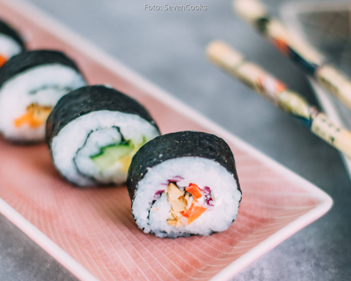 Vegetarisches Rezept: Sushi