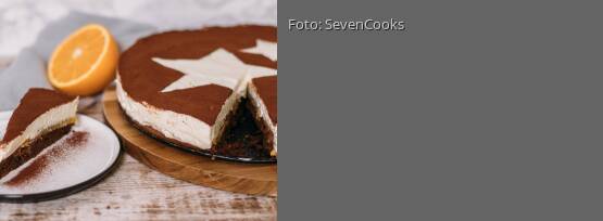 Rezeptbild für "Tiramisu-Torte mit Orangen"