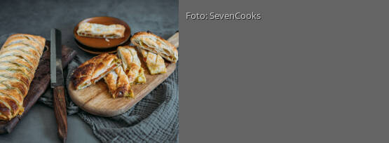 Rezeptbild für "Italienischer Pesto-Strudel"