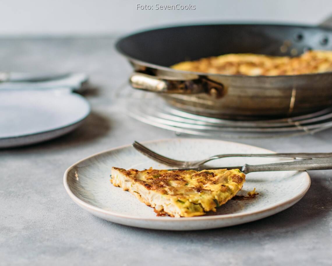 Vegetarisches Rezept: Topinambur Frittata 3