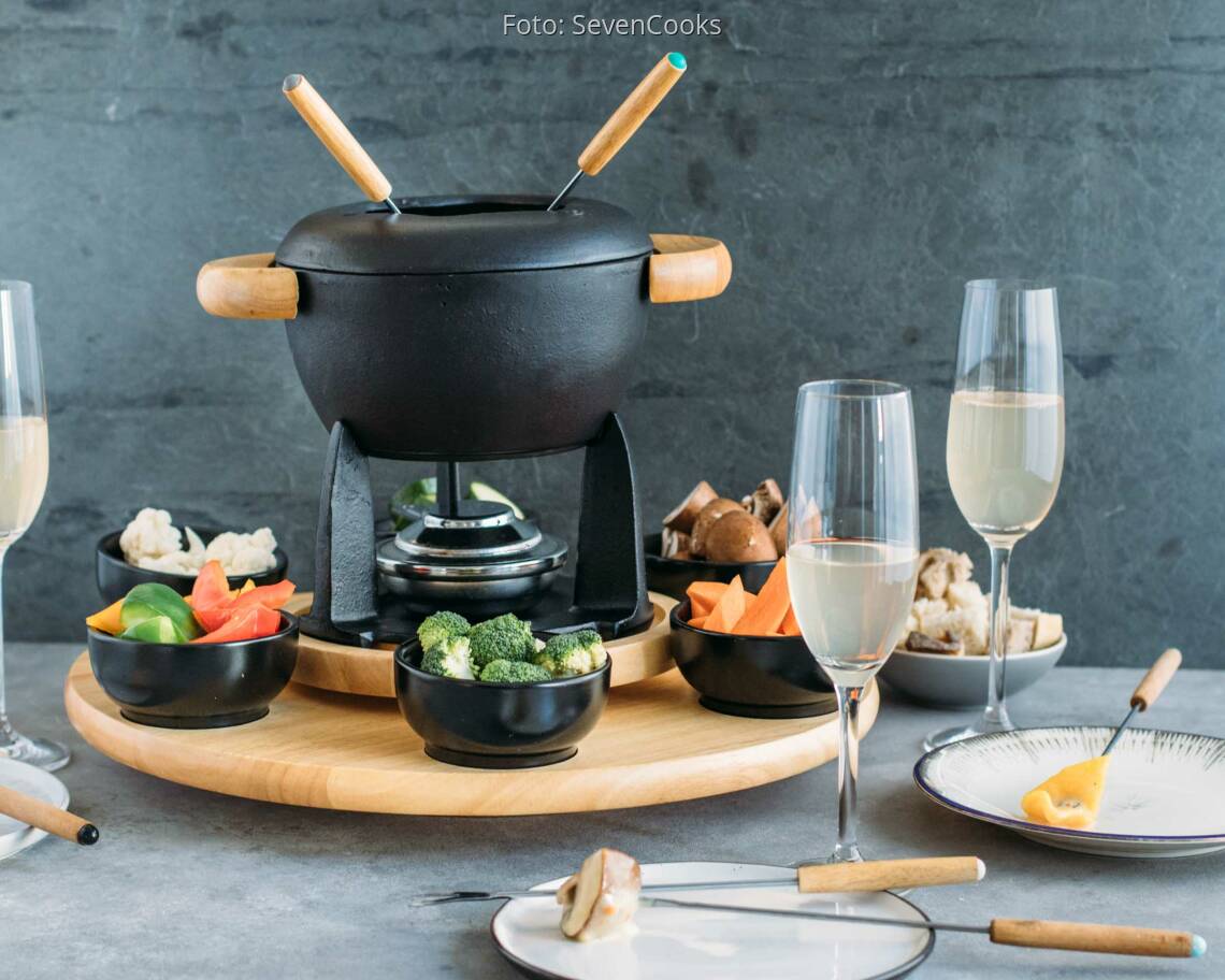 Vegetarisches Rezept: cremiges Brühenfondue_2