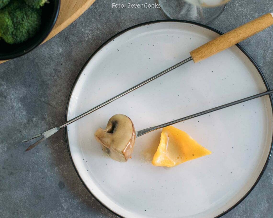 Vegetarisches Rezept: cremiges Brühenfondue_3