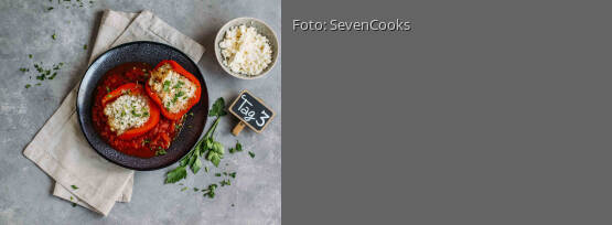 Rezeptbild für "Vielfältiges Meal-Prep 3: Gefüllte Paprika"