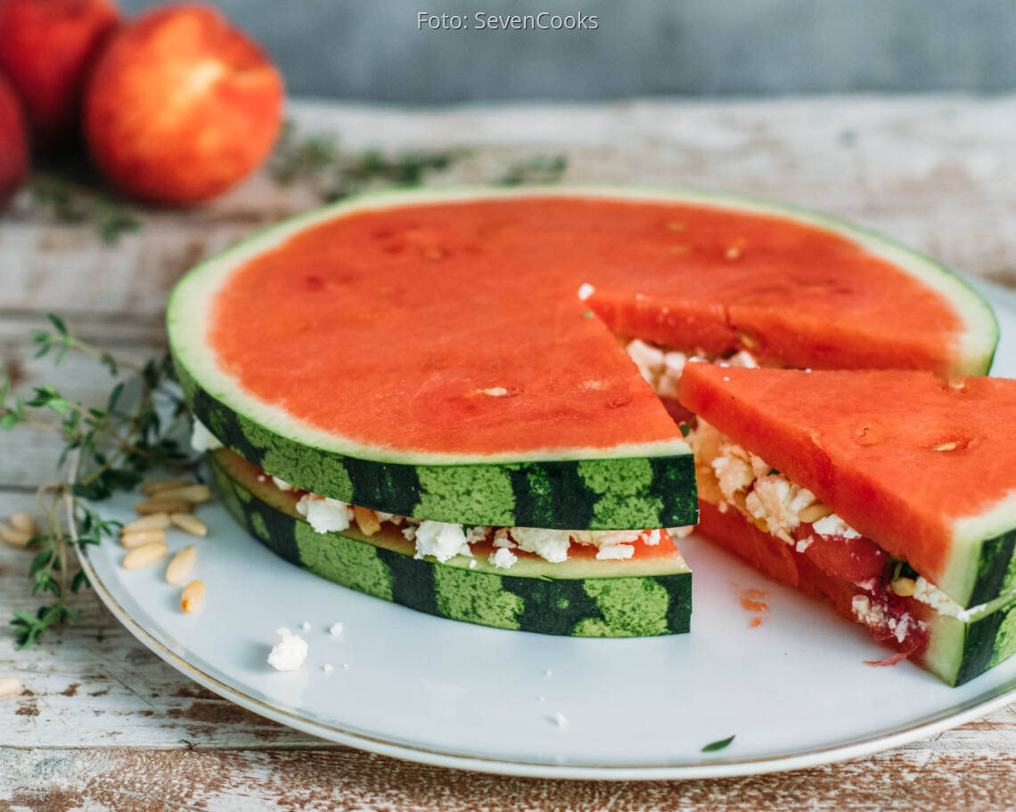 Vegetarisches Rezept: Wassermelonentorte_2