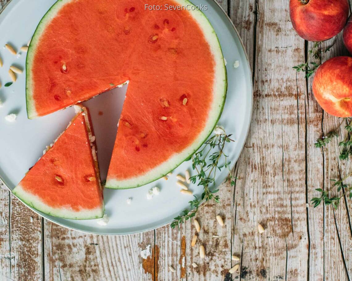 Vegetarisches Rezept: Wassermelonentorte_3