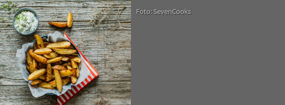 Rezeptbild für "Wedges mit Sour Cream"